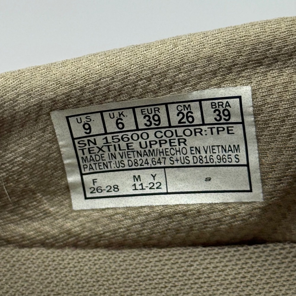 Skechers GOwalk Max Tan Mesh Slip On Sneakers Shoes Women's Size 9 - Picture 2 of 9